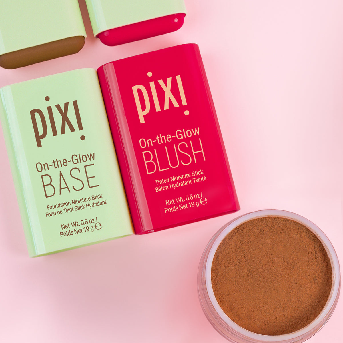 Glow Getter Set Bundle featuring BASE, BLUSH, and Skinveil