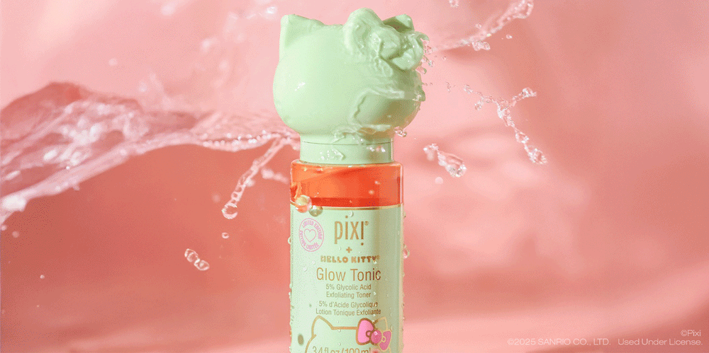 Hello Kitty Treats featuring Glow Tonic Travel Size and Makeup Fixing Mist